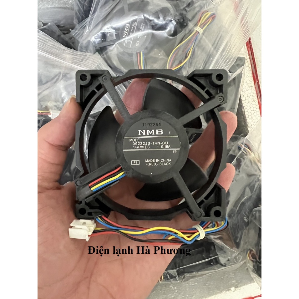 Quạt tủ lạnh Toshiba - Quạt tản nhiệt tủ lạnh Toshiba 9x9- Mới hãng - F280