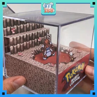 [Tự lắp ráp] Cubebox Pokemon Ruby