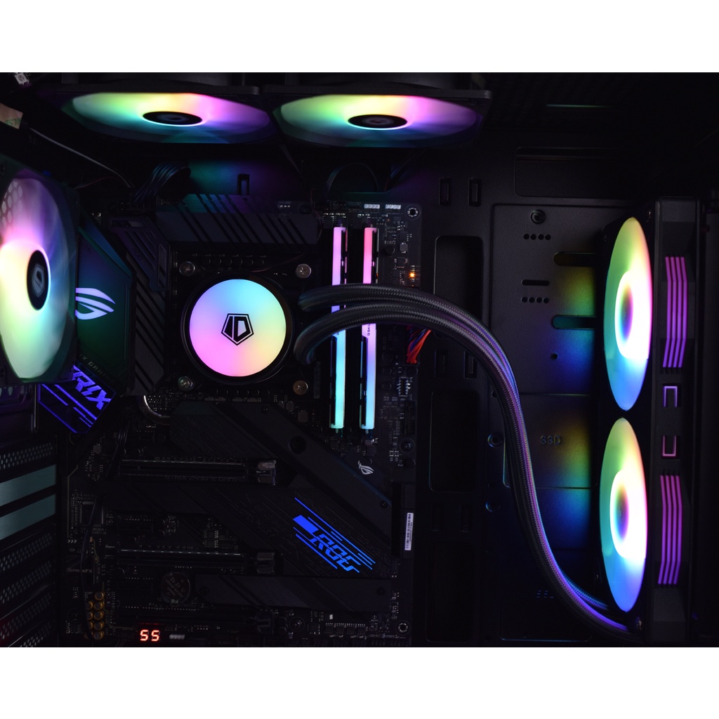 Tản Nhiệt Nước IDCOOLING ZOOMFLOW 240XT BLACK