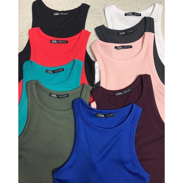 Áo tanktop gân ZR