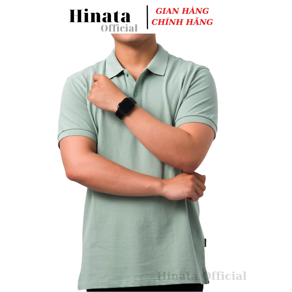 Áo POLO Nam Áo Phông Nam Basic 100% Cotton Cao Cấp Hàng Hiệu Đẹp Thoáng Mát Tay Ngắn Màu Bạc Hà