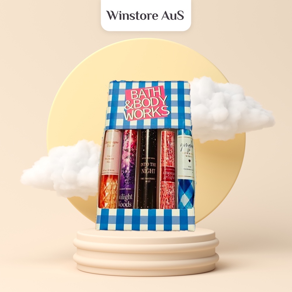 [AUTH] Combo Set Nước Hoa Body Mist X 10ML (Bath&body works)