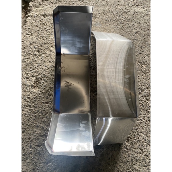 DÈ INOX BÁNH ĐƠN XE BA GÁC