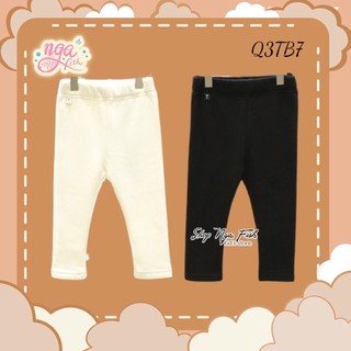 Quần legging Moimoln trơn thun gân nỉ bông Nga Fish Q3TB7