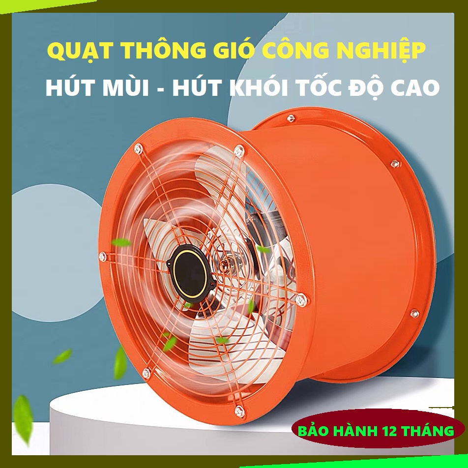Quạt thông Gió Công Nghiệp Tốc Độ Cao, Quạt Hút Mùi, Quạt Hướng Trục, Chính Hãng
