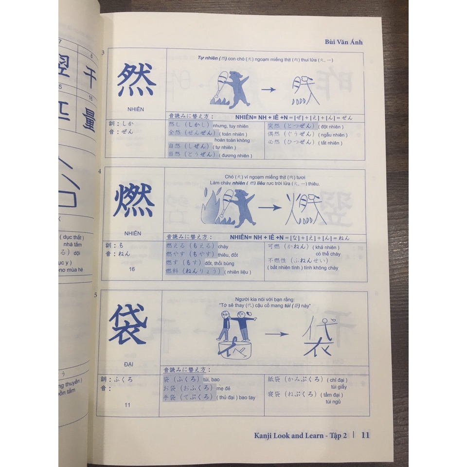 Sách Tiếng Nhật Kanji Look And Learn Tập 2 N3.N2 – Bản Nhật Việt ( In Màu )