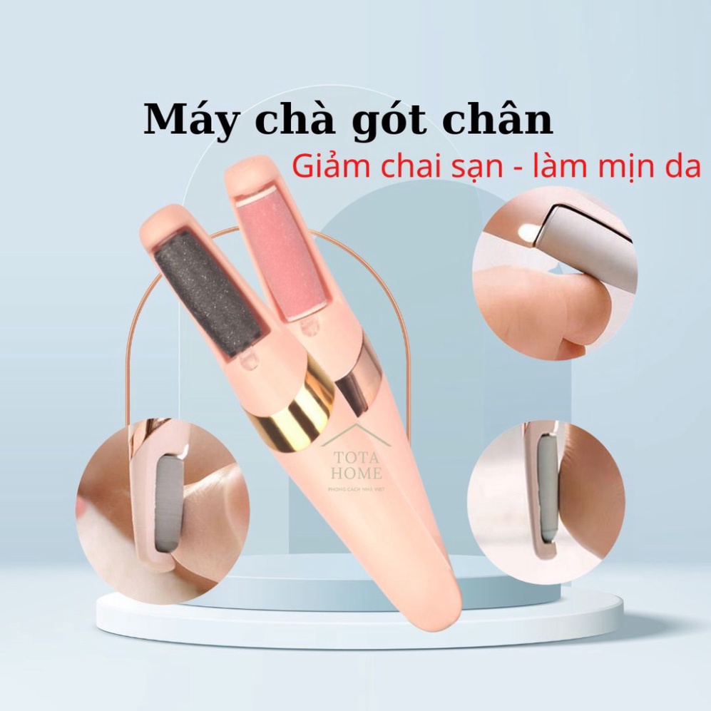 Máy Chà Gót Chân Tẩy Tế Bào Chết Tự Động Chuyên Dụng Cho Tiệm Nail, Cá Nhân Tại Nhà New