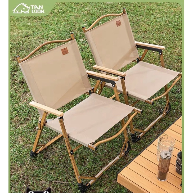 Ghế camping dã ngoại TANLOOK cafe vintage gấp gọn tiện lợi-Ghế câu cá cắm trại thư giản đa năng dễ đem theo