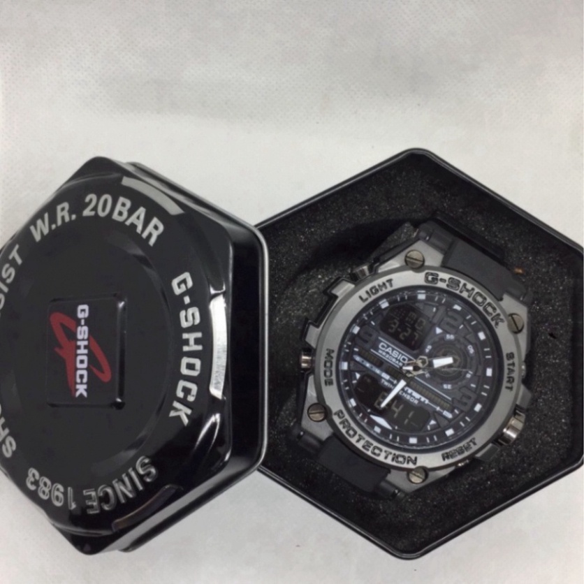 Đồng Hồ Nam G Shock GTS 8600 Original –Chống nước 20Bar Viền Thép không gỉ, Nam tính, 45mm