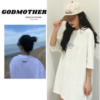 ( Ảnh Thật) Áo thun form rộng unisex GODMOTHER OPEN MIND