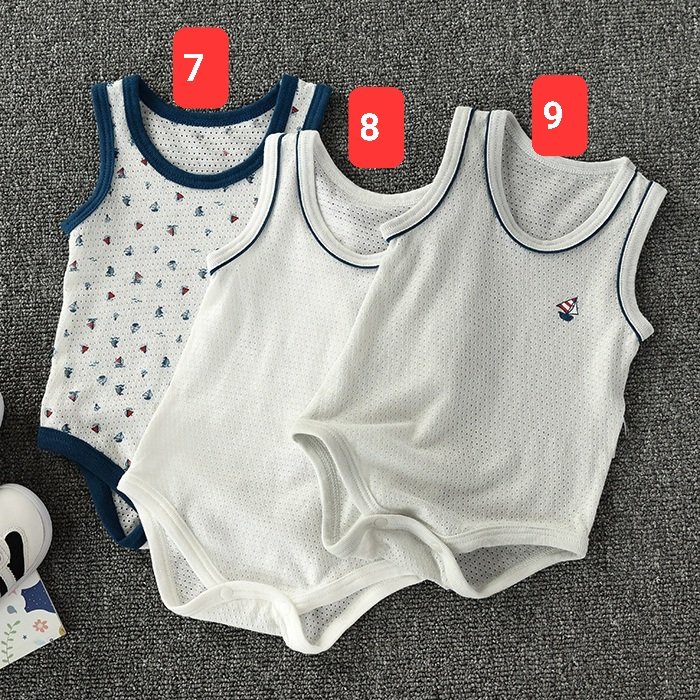 Bodysuit liền thân ,bộ body sát nách Cho Bé Sơ Sinh