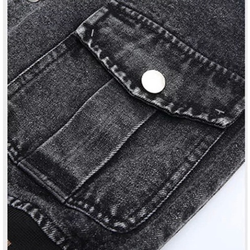 Sét bộ quần áo jean bò cho bé trai và bé gái 14-45kg, chất co giãn hàng cao cấp phong cách Hàn Quốc