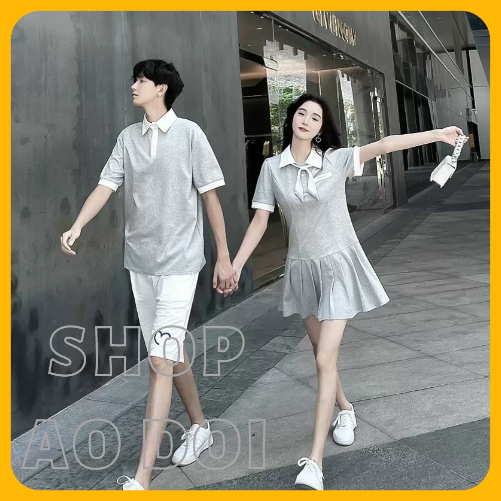 Đồ đôi nam nữ dễ thương - set đồ đôi nam nữ với người yêu, đồ cặp nam nữ đi biển mới nhất