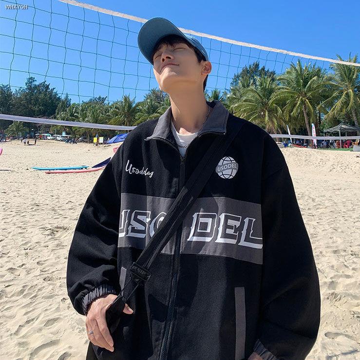 Áo khoác gió USODEN hàng Chính Hãng đôi nam nữ 2 lớp unisex chất liệu dù cao cấp unisex form rộng brand jacket