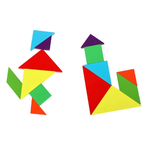 Đồ chơi xếp hình nam châm Tangram - Đồ chơi sáng tạo, phát triển tư duy cho bé