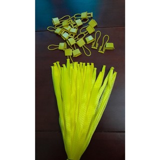 1 kg túi lưới màu vàng đựng nông sản, thạch rau câu...