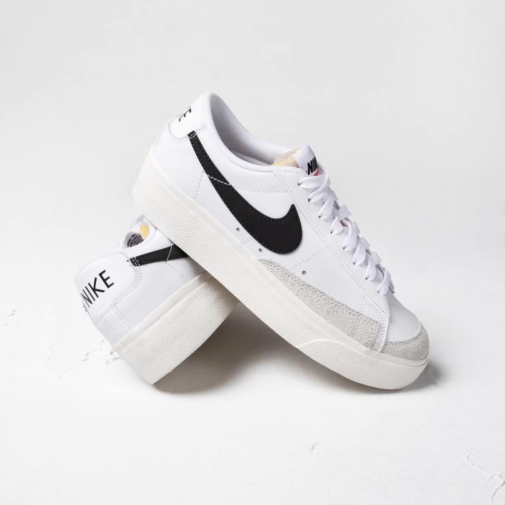 Chính Hãng Giày Nike Blazer Low Platform Trắng