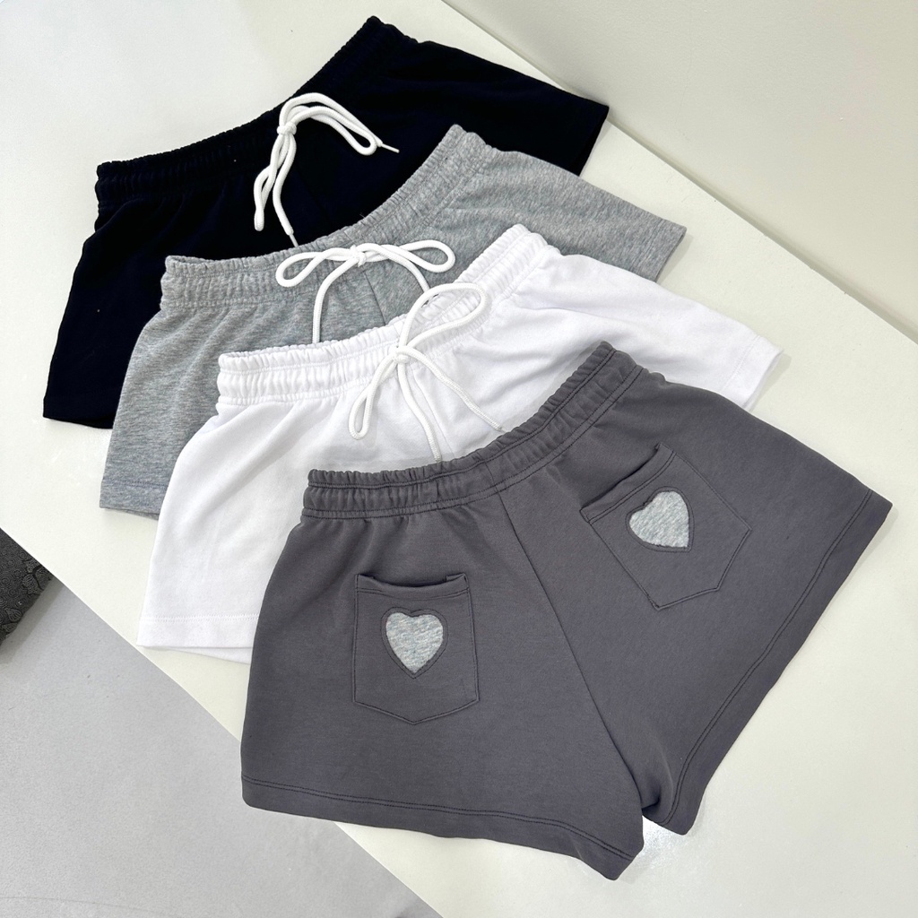 [Mã BMLT35 giảm đến 35K đơn 99K] Quần tim Heart Short ống rộng bất chấp số đo dành cho nữ LOVEKIUTEE | BigBuy360 - bigbuy360.vn