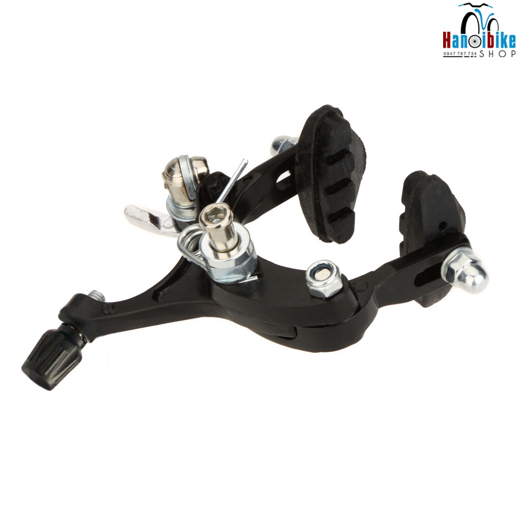 Cụm phanh phụ và dây cáp phanh  trước dùng cho xe đạp Fixed Gear