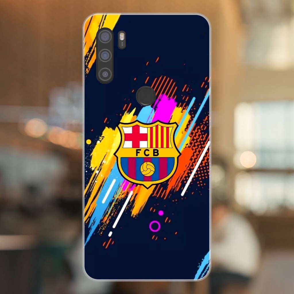 Ốp lưng điện thoại Vsmart Active 3 dẻo trong Barcelona Barca