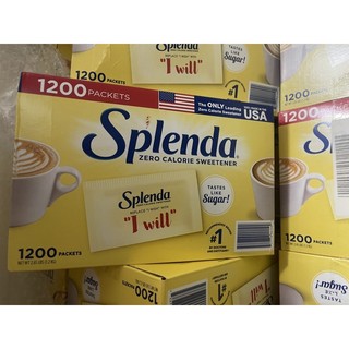 Đường ăn kiêng Splenda hàng Mỹ (tách lẻ 50 và 100 gói) date 2026