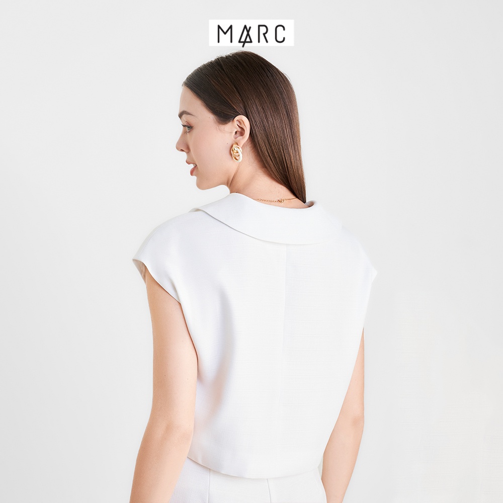 Áo vest nữ MARC FASHION kiểu crop 3 nút cài FALH041022