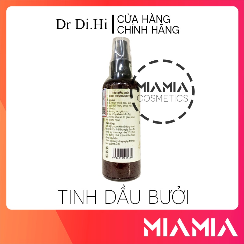 Xịt Tinh Dầu Bưởi Kích Thích Mọc Tóc Dr Di.Hi Chính Hãng