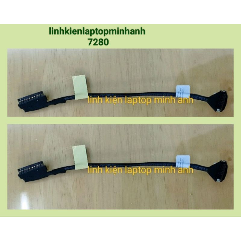 cáp pin dây cáp pin dell e7280 7280 7380 7390 CN 04W0J9 thay thế cho laptop