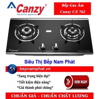 [HÀ NỘI]Bếp gas âm 2 vùng nấu Canzy CZ 762