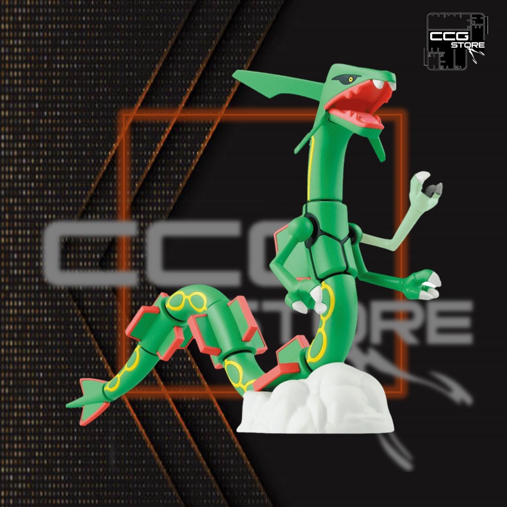 Mô hình lắp ráp Pokemon Plamo Collection - BANDAI - 46 Select Series RAYQUAZA