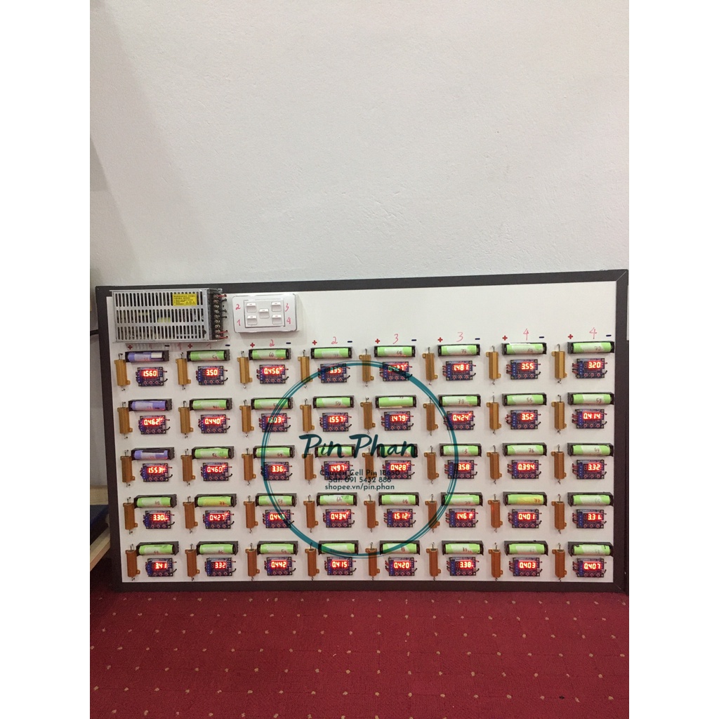 Cell pin 18650 Samsung 30B cũ tháo máy màu xanh nõn chuối - Cam kết chuẩn dung lượng