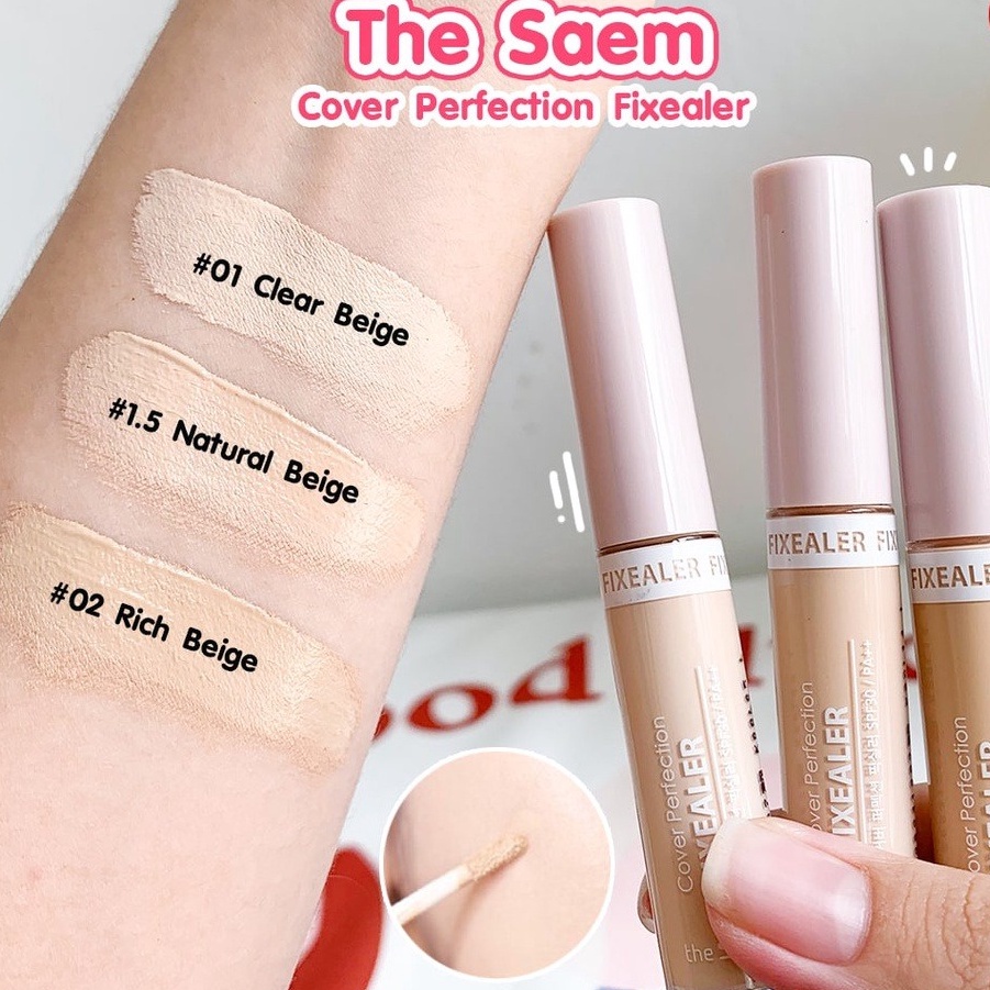 Kem Che Khuyết Điểm The SAEM Cover Perfection Fixealer