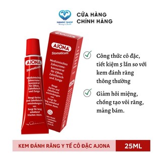 [Nội Địa Đức] Kem Đánh Răng Ajona Đức 25ml