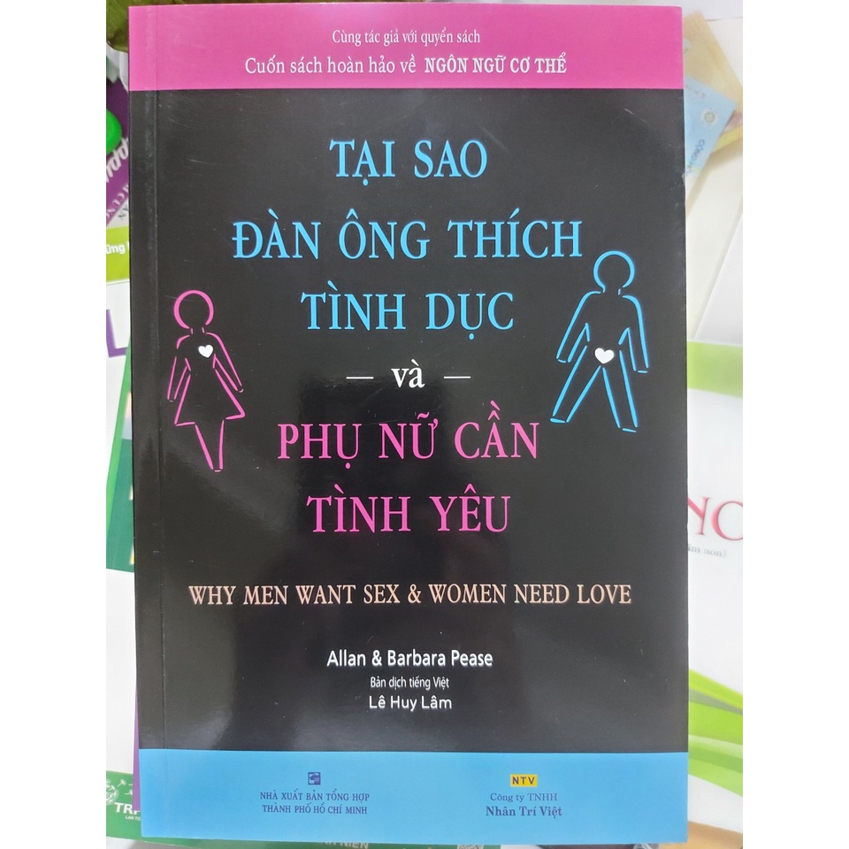 Sách-Tại Sao Đàn Ông Thích Tình Dục Và Phụ Nữ Cần Tình Yêu