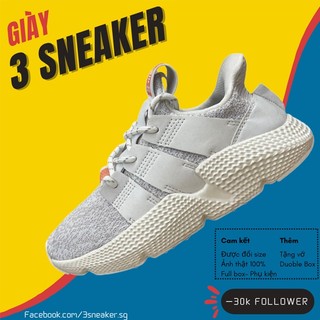 Giày Prophere White Grey, Prophere Trắng ; FullBox, Full Phụ Kiện