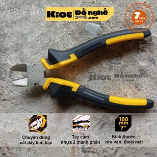 Kìm cắt 7 inch tolsen 10004 - kìm cắt kẽm, cắt dây điện chính hãng