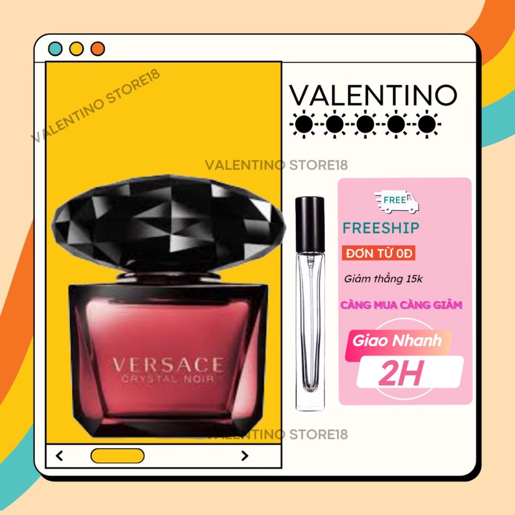-𝑽𝒂𝒍𝒆𝒏𝒕𝒊𝒏𝒐- Versace Crystal Noir