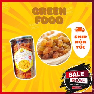 Nho Vàng Sấy-500gram dẻo ngọt mlem mlem