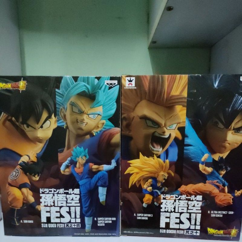 Mô hình Dragon ball Goku God FES hàng chính hãng