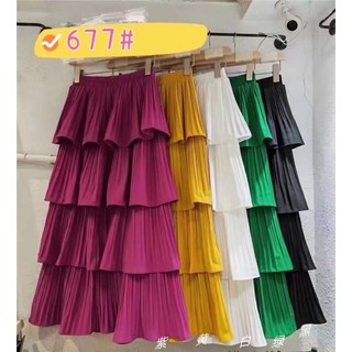 Chân váy Xếp Tầng