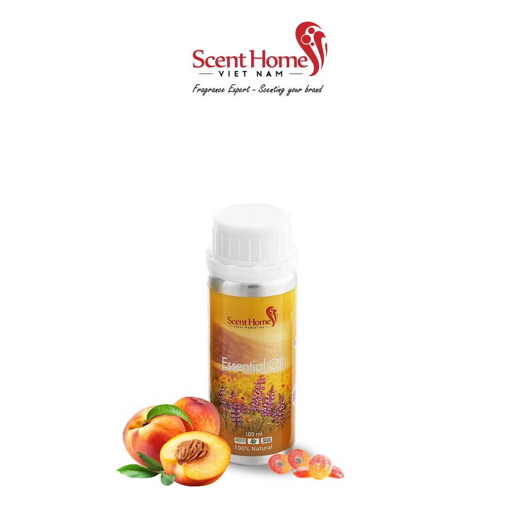 [Chính hãng] Tinh dầu Sweet Peach - ScentHomes (Sweet Peach - 50ml,100ml,250ml)