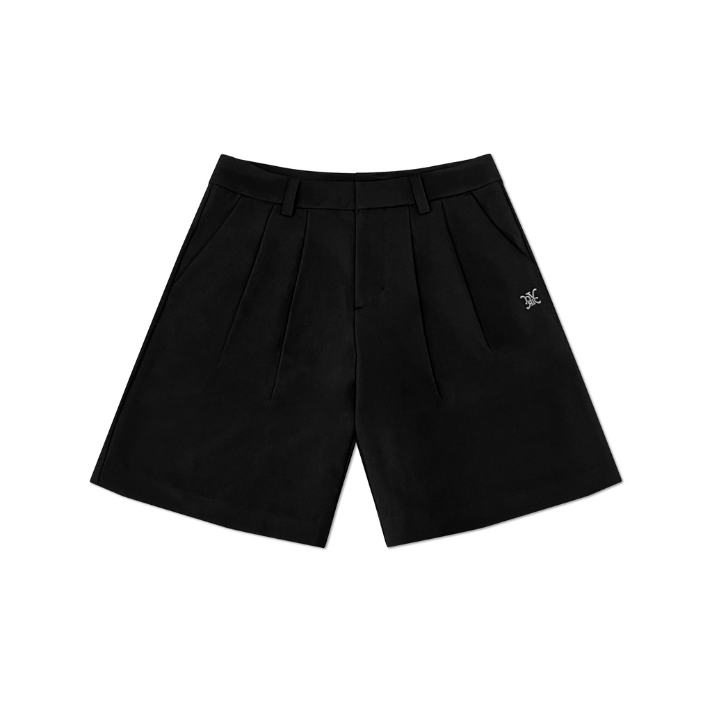 DVRK - Quần Shorts Nam Tây Âu Ống Rộng Xếp Ly Privé Very Busy-DVRK-23SS