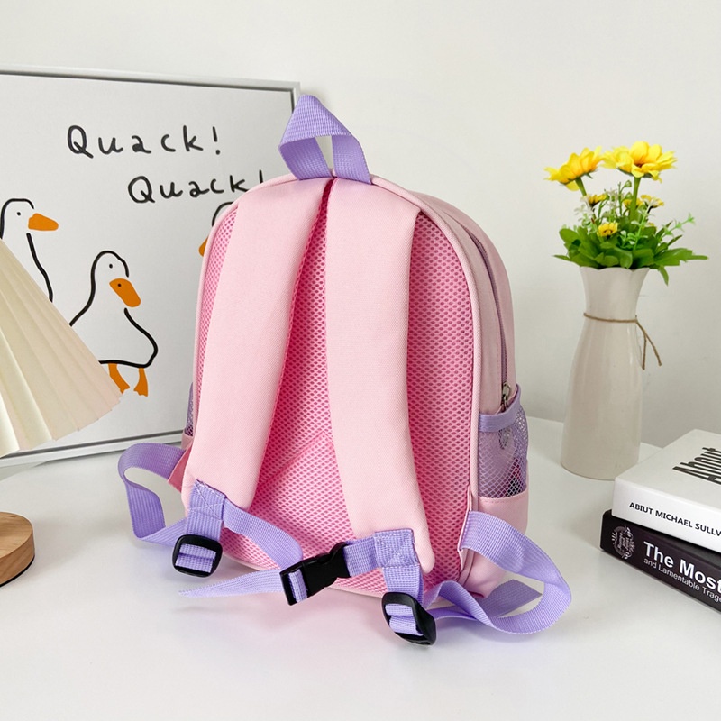 (Hàng loại 1) Balo trẻ em mầm non cho đi học mẫu giáo hình ô tô, ngựa pony xinh xắn chất vải poly dày dặn cao cấp Dumi S