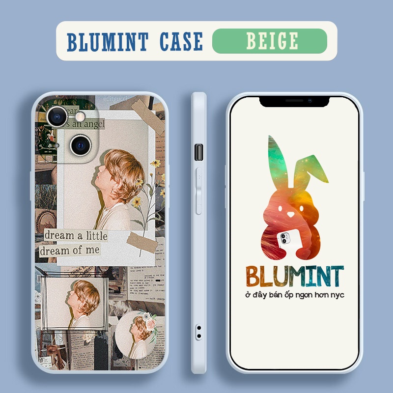 Ốp lưng iphone silicon Idol KPOP BTS V Taehyung and flower BLUBTS0188