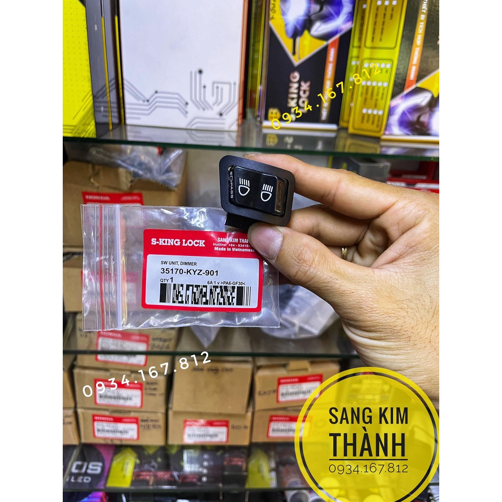 Bộ Dây Và Nút Passing Sh Cho Xe Honda Air Blade, Vision, Wave Rsx, Wave Alpha, Sh mode, Lead...