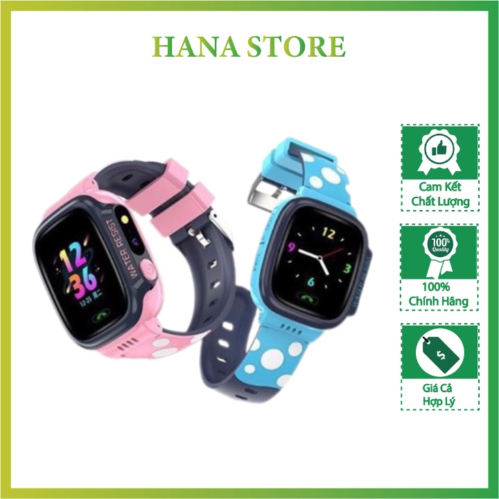 Đồng Hồ Thông Minh Trẻ Em Y92 Lắp Sim Nghe Gọi Cảm Biến Màn Hình-Hana store