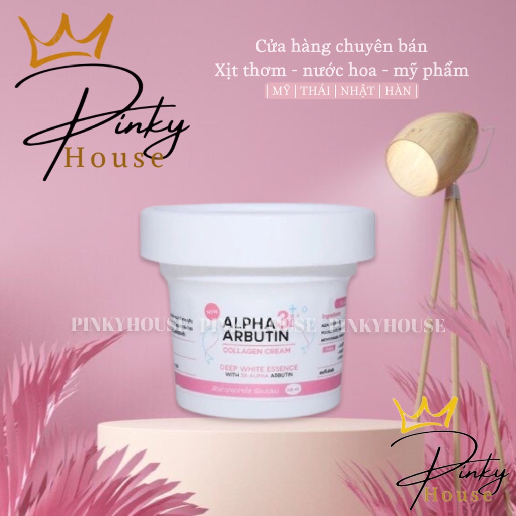 💥Chính Hãng💥 Kem Chống Nắng Dưỡng Trắng Da Alpha Arbutin Plus+ Collagen Thái Lan ★