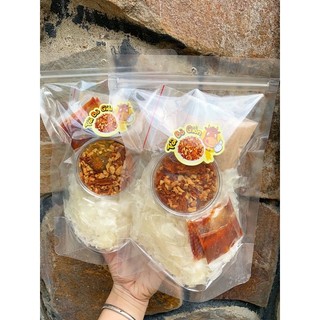 COMBO Dẻo Sợi Sate Muối Tỏi Bò ( Kèm Sate )