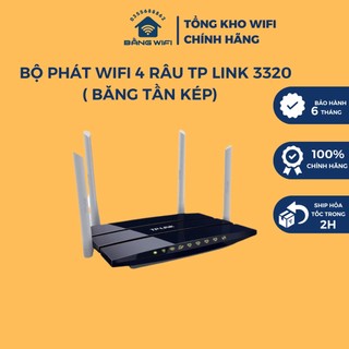 Bộ phát wifi 4 râu 3320 tp link chính hãng