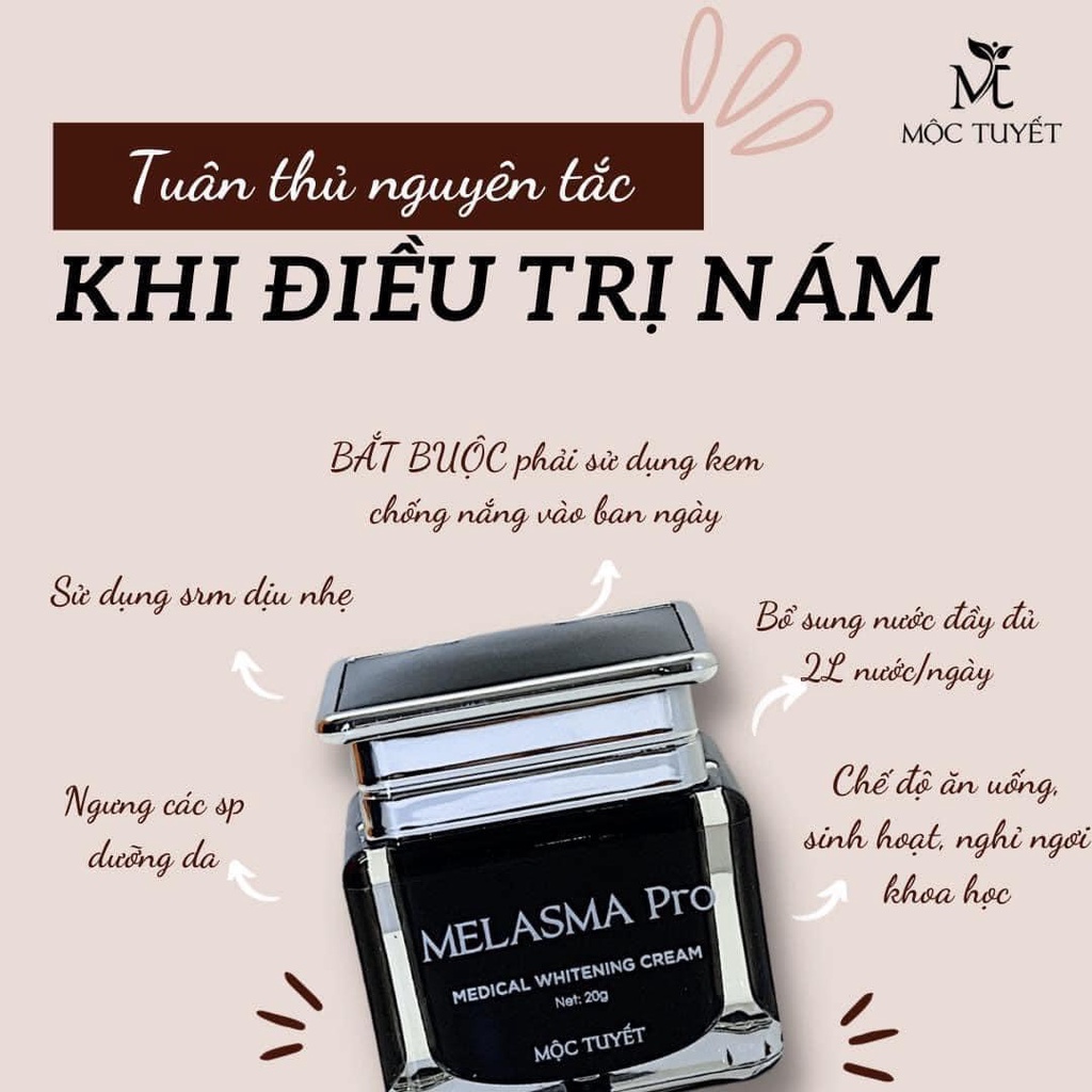 Kem dưỡng ngày giảm thâm nám & sáng da Mộc Tuyết 50ml | BigBuy360 - bigbuy360.vn